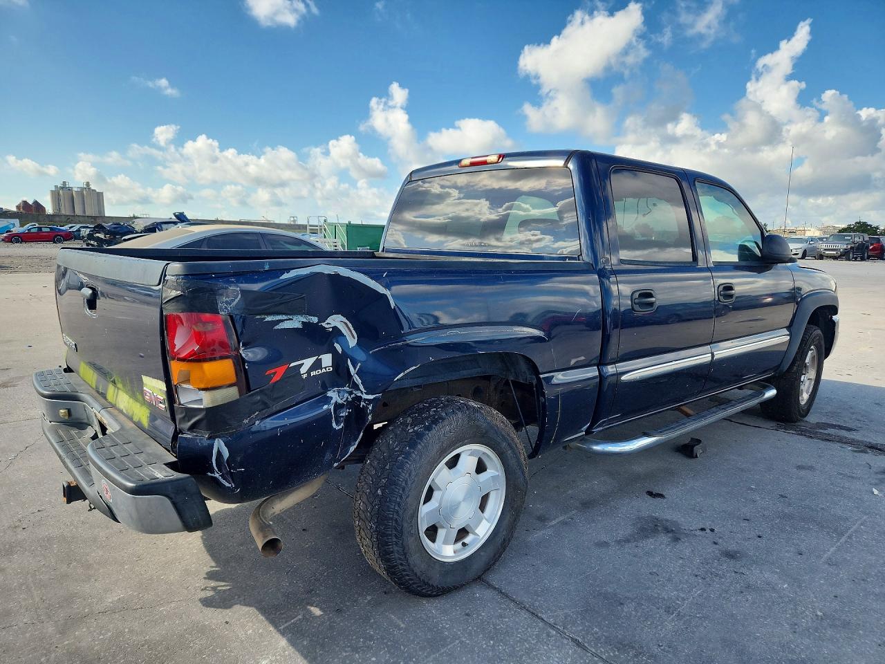 2006 Gmc New Sierra K1500 Blue vin: 2GTEK13Z561351791