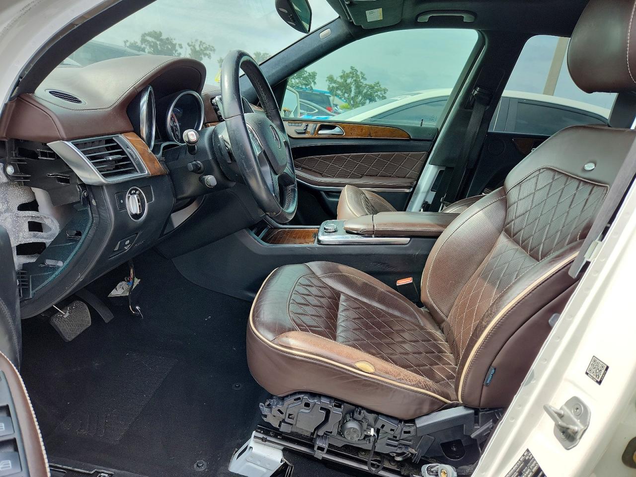 2014 Mercedes-benz Gl 450 4matic White vin: 4JGDF7CE7EA423509
