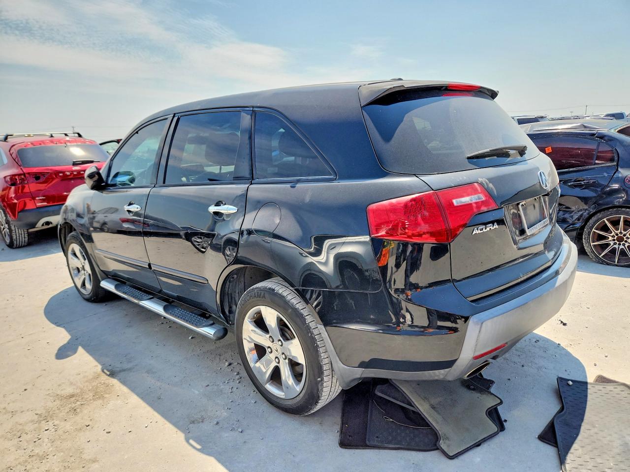 2008 Acura Mdx Technology Черный vin: 2HNYD28698H540217