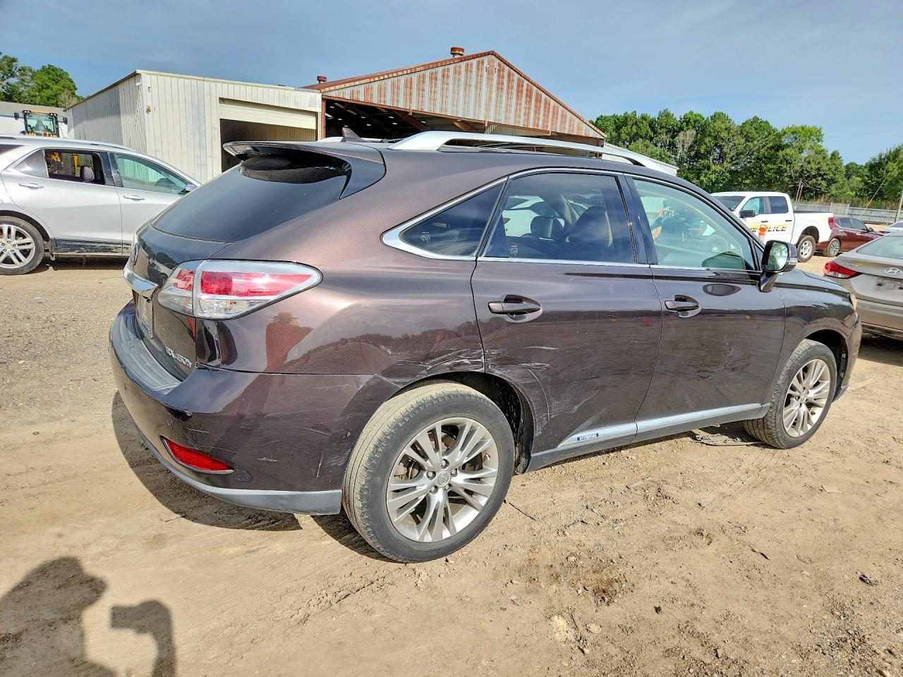 2013 Lexus Rx 450h Purple vin: JTJZB1BA6D2007636