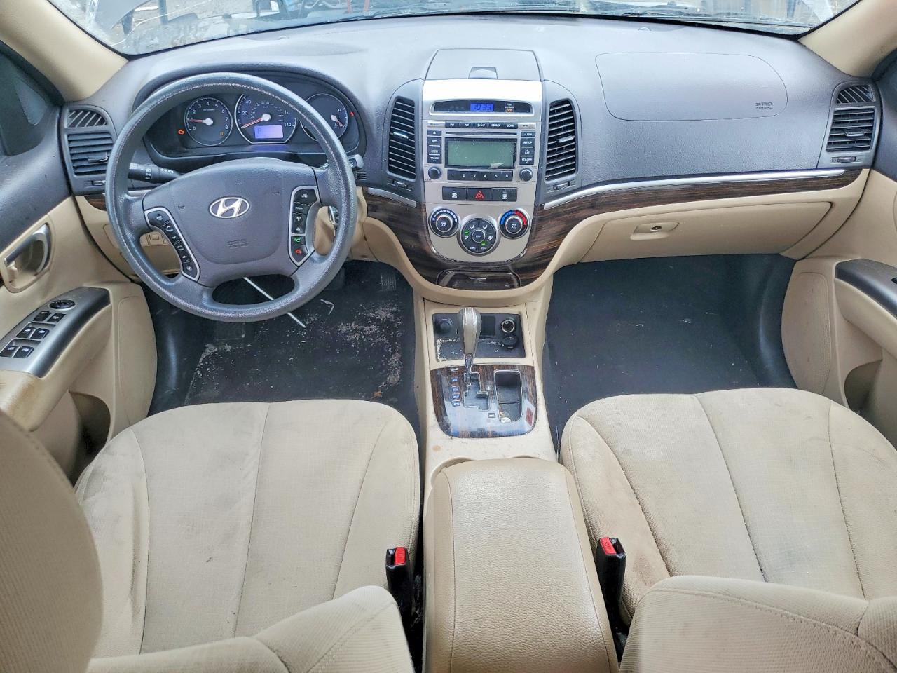 2011 Hyundai Santa Fe Gls Brown vin: 5XYZGDAB9BG081605