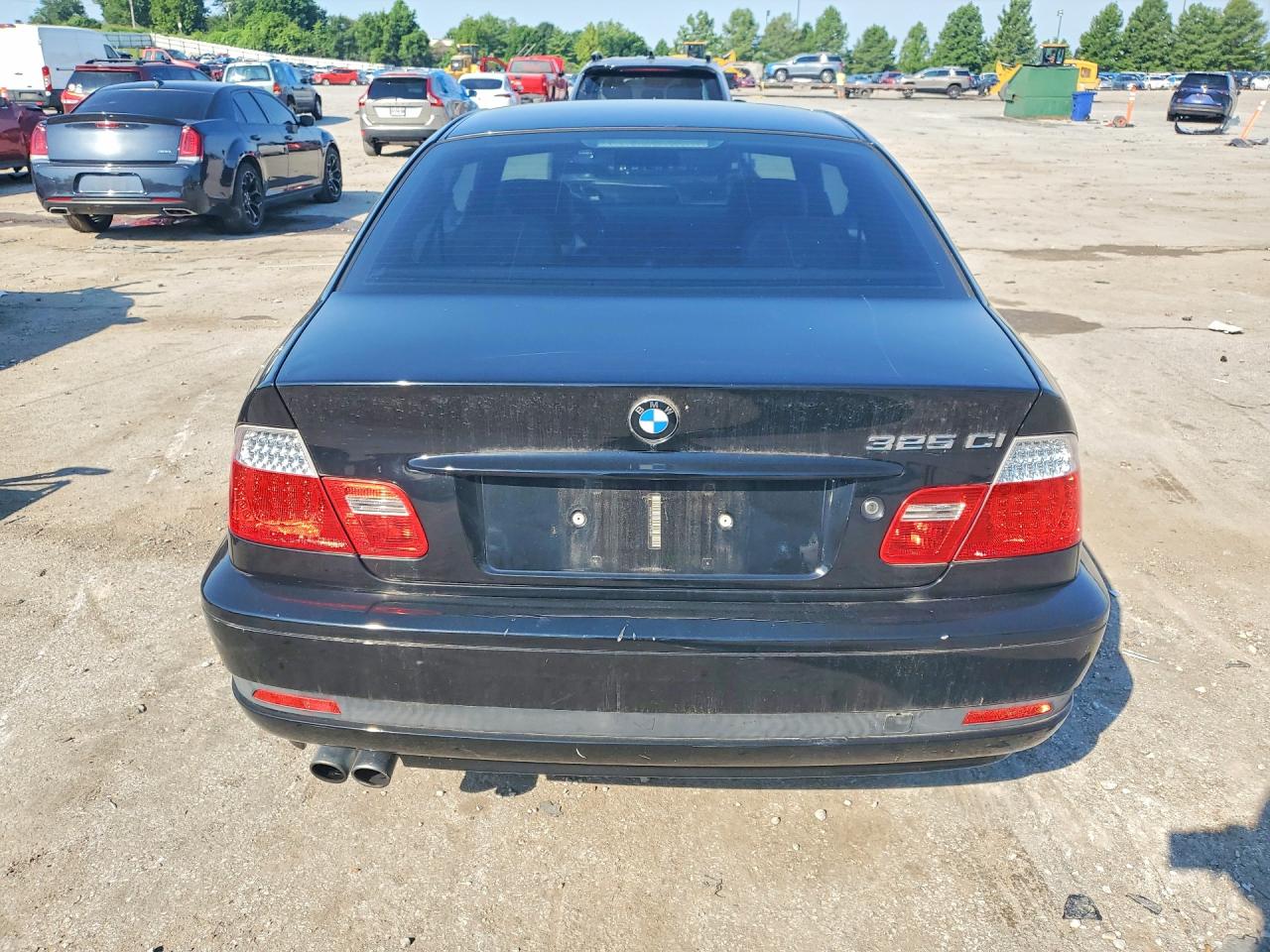 2006 Bmw 325 Ci Sulev Black vin: WBABV13446JT24390