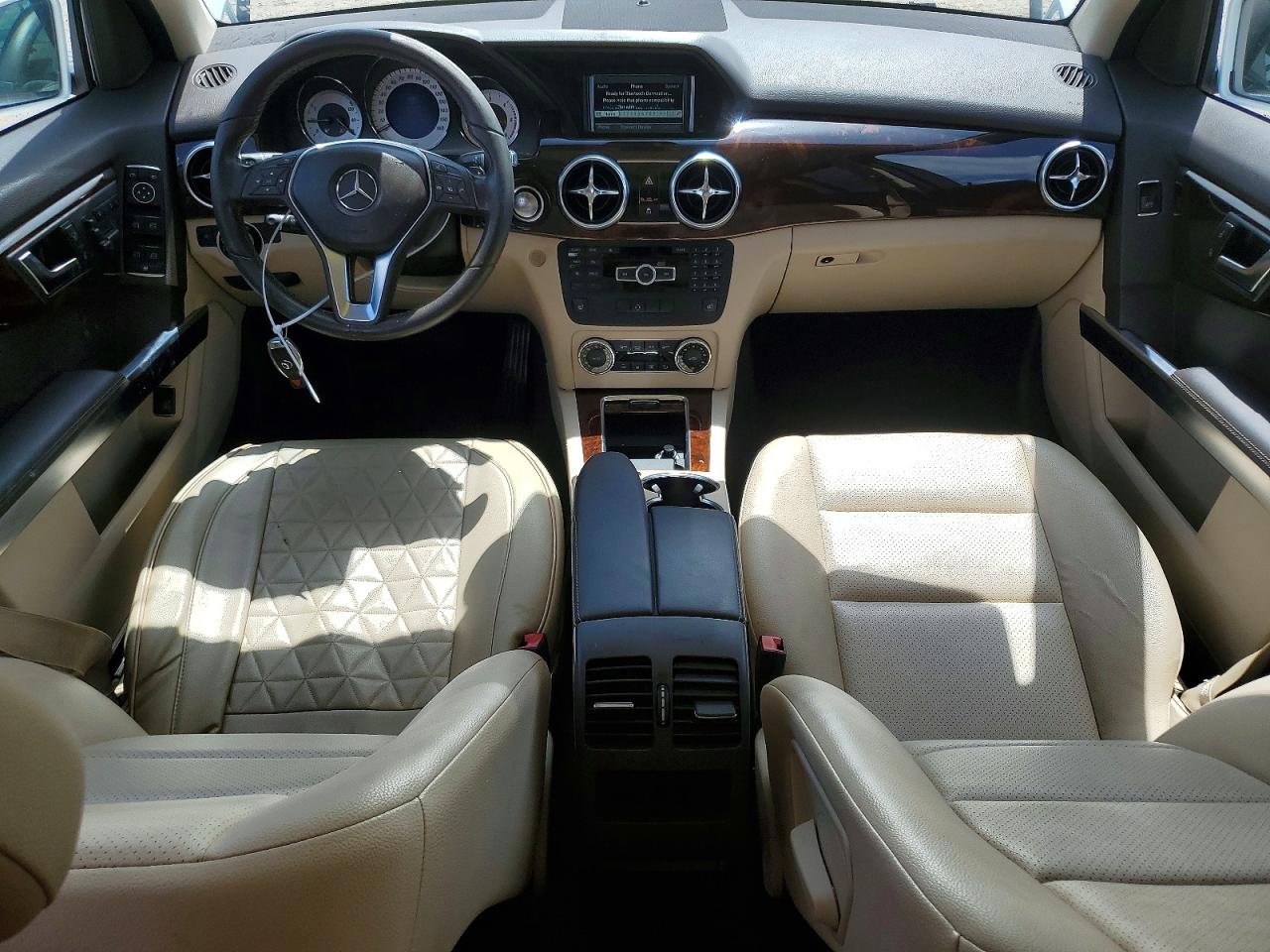 2014 Mercedes-benz Glk 250 Bluetec White vin: WDCGG0EB3EG237093