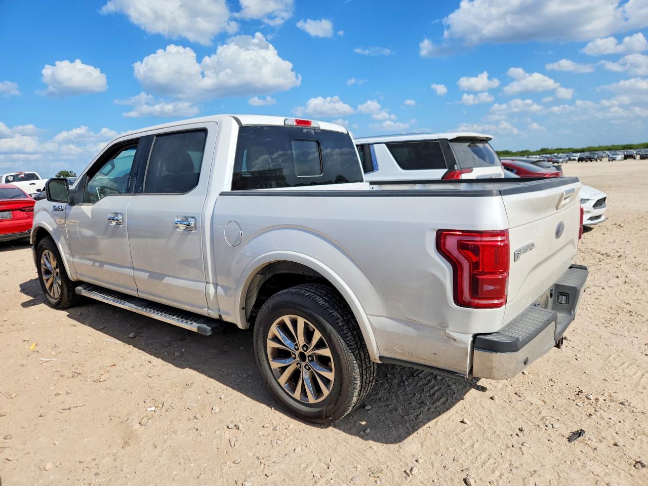 2015 Ford F150 Supercrew White vin: 1FTEW1CF7FKE36772