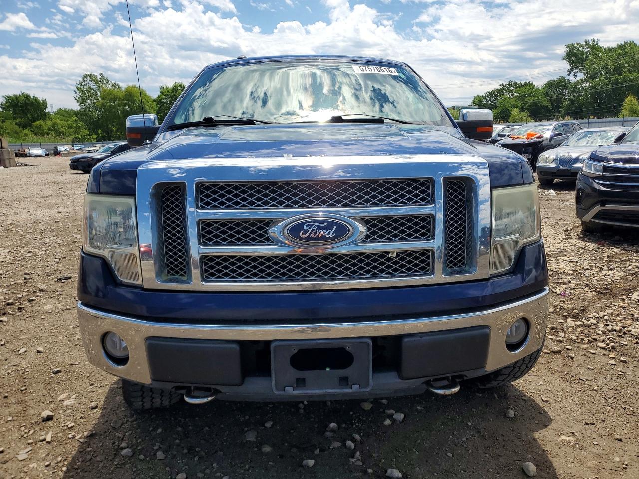 2010 Ford F150 Supercrew Black vin: 1FTFW1EV0AFC71528