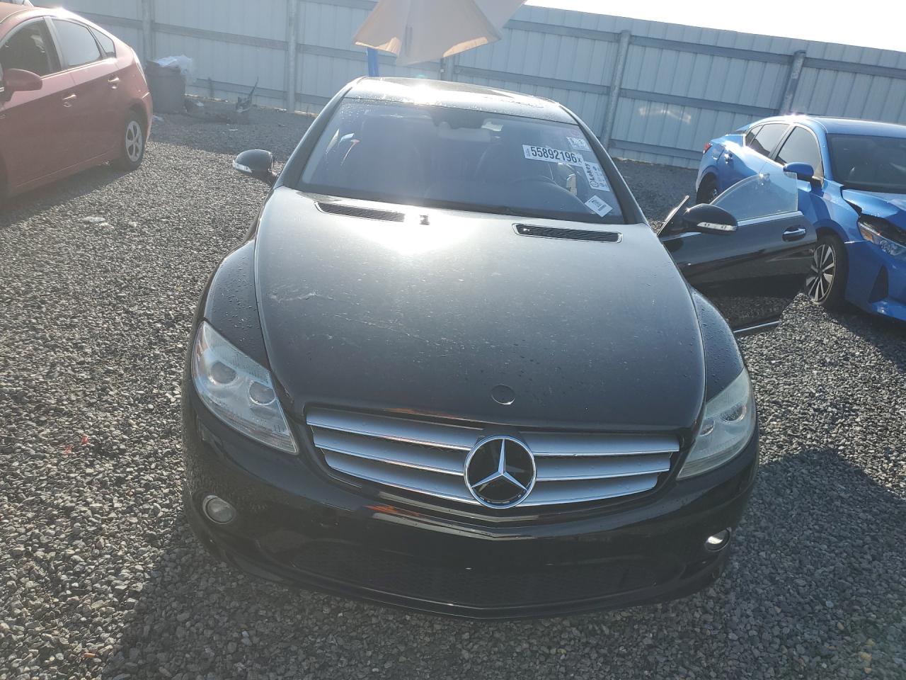 2007 Mercedes-benz Cl 550 Black vin: WDDEJ71X47A005025