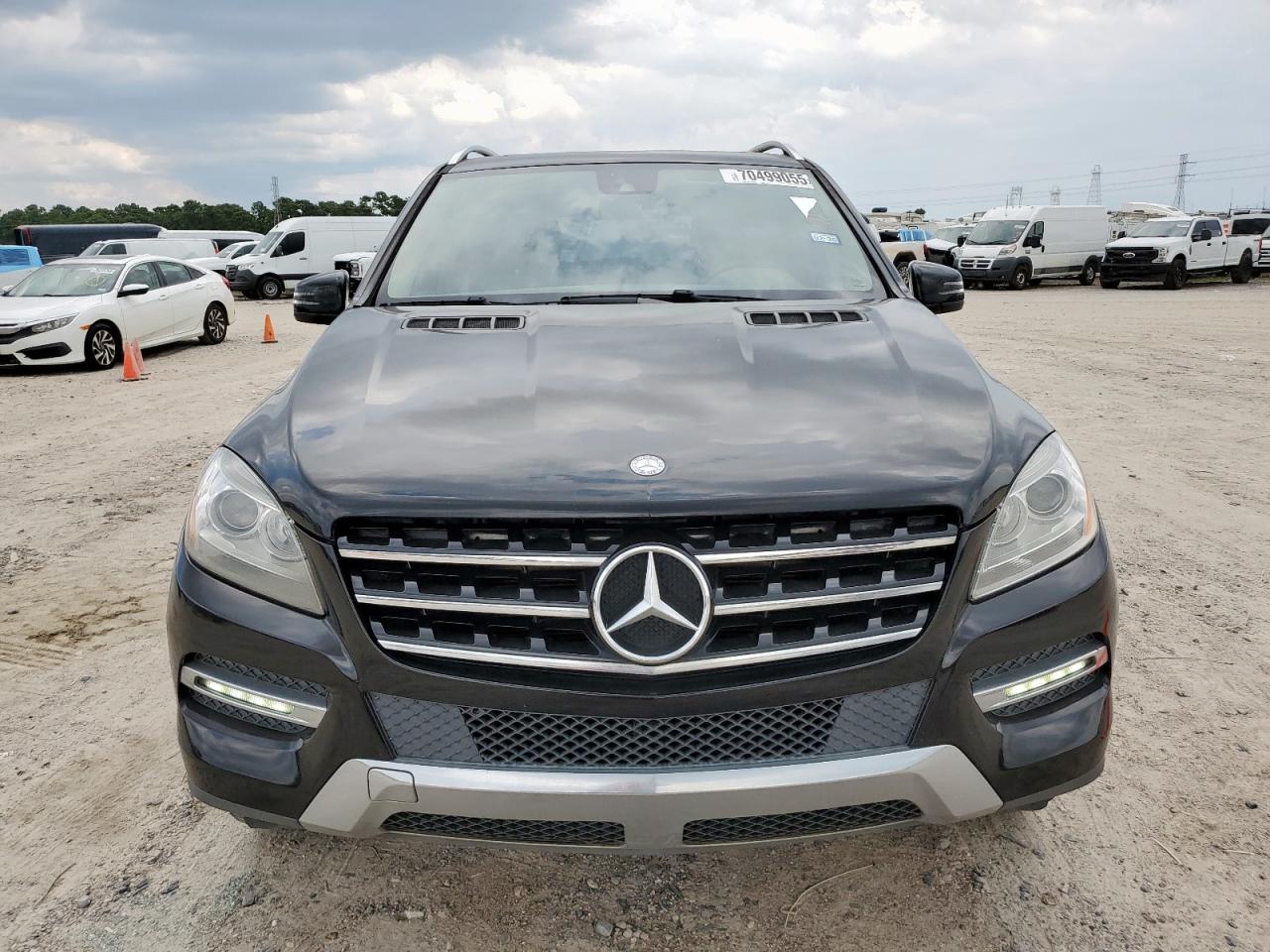 2015 Mercedes-benz Ml 350 Black vin: 4JGDA5JB0FA512531
