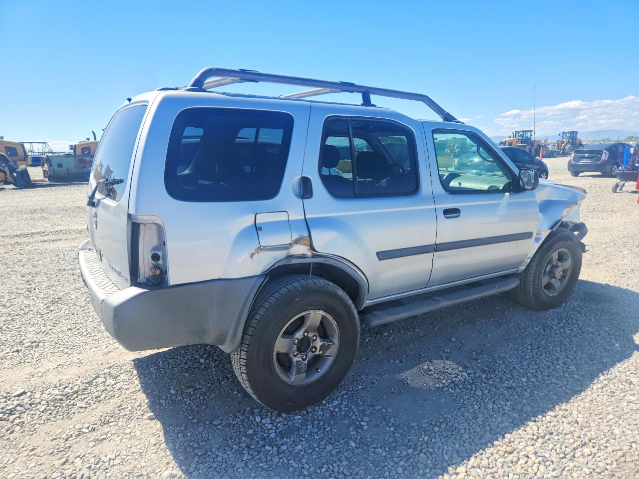 2003 Nissan Xterra Xe-v6 Silver vin: 5N1ED28Y73C648028