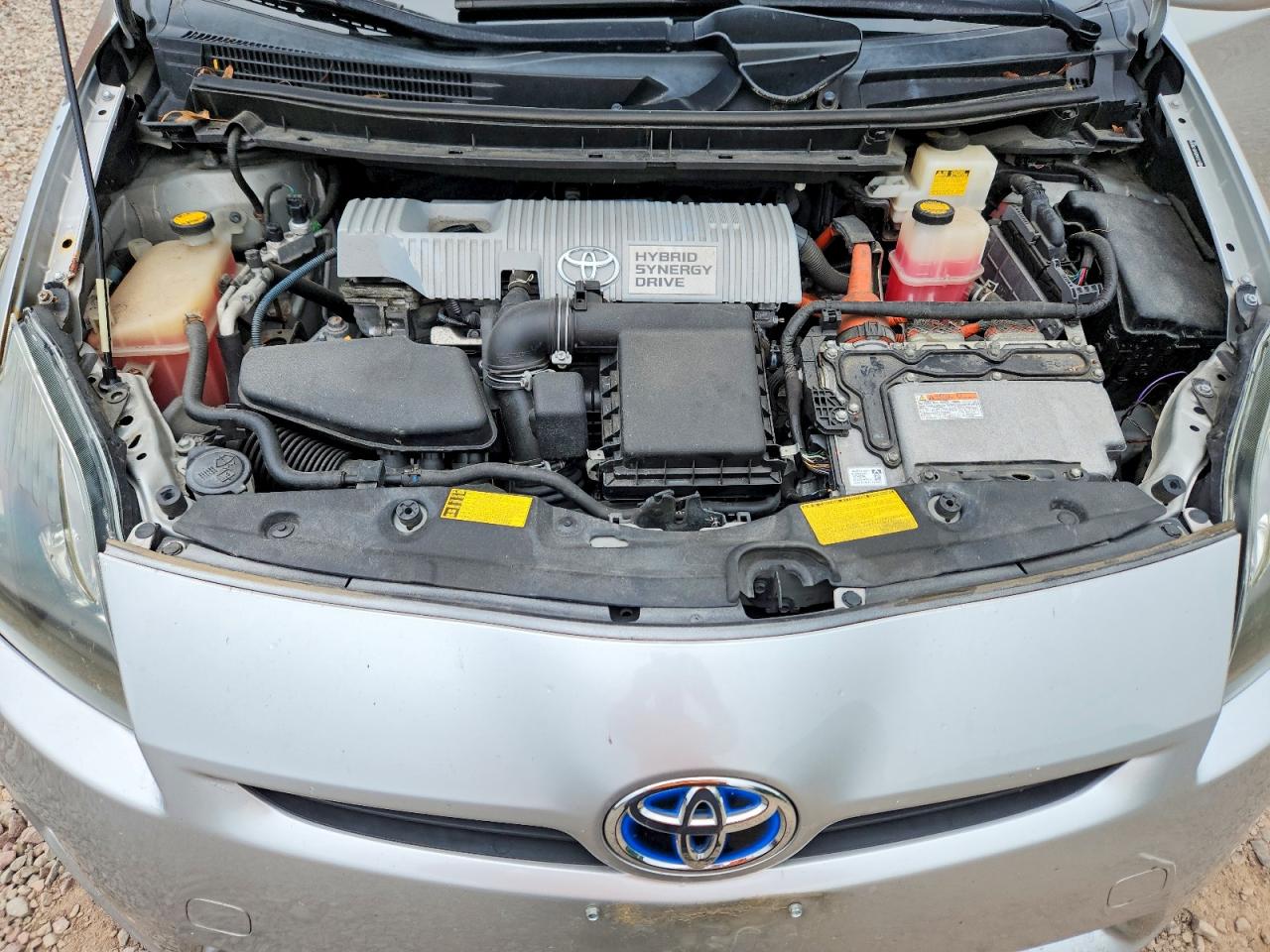 2011 Toyota Prius Two Silver vin: JTDKN3DUXB1384455