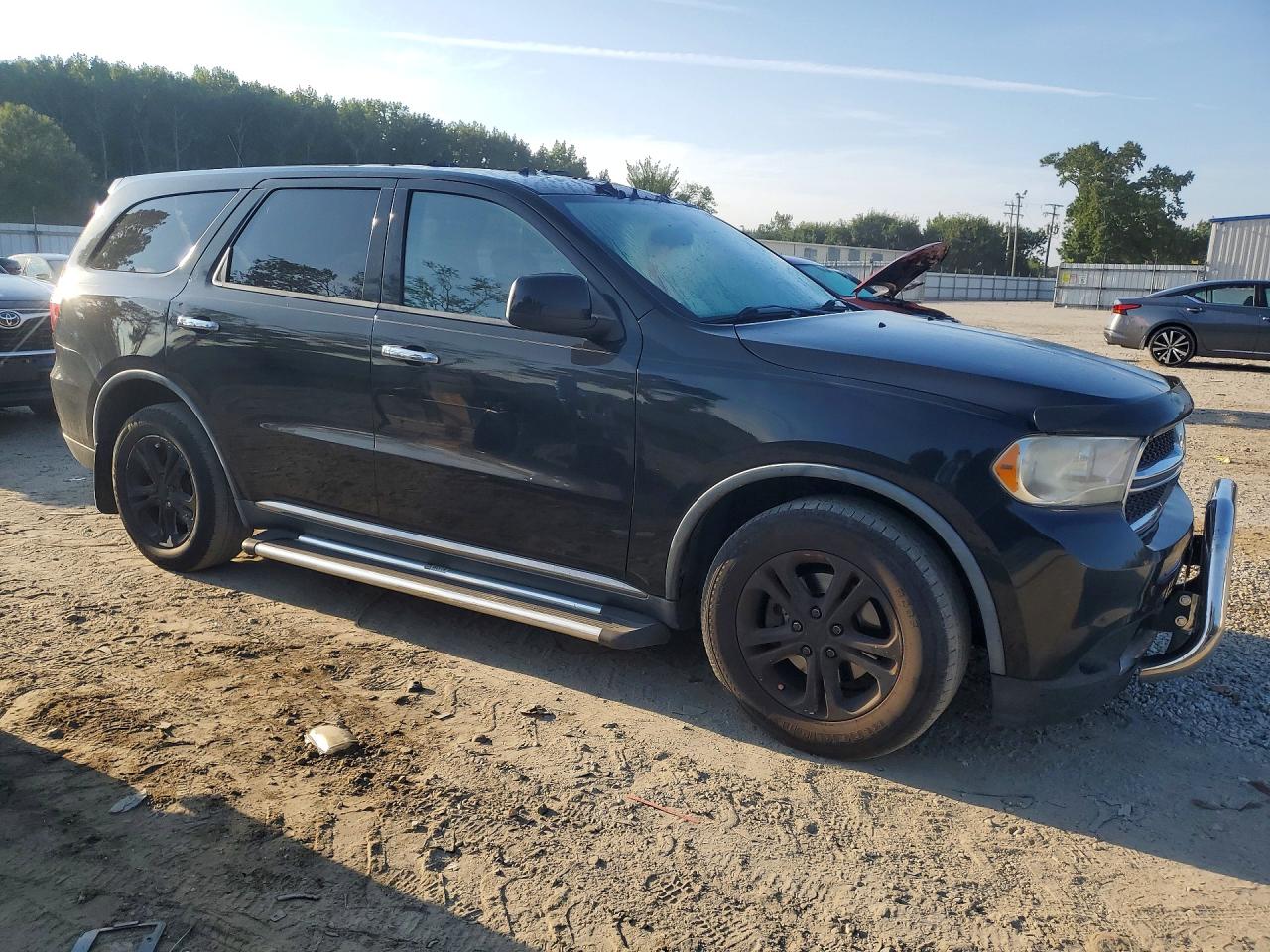 2012 Dodge Durango Sxt Black vin: 1C4RDJAG5CC195755