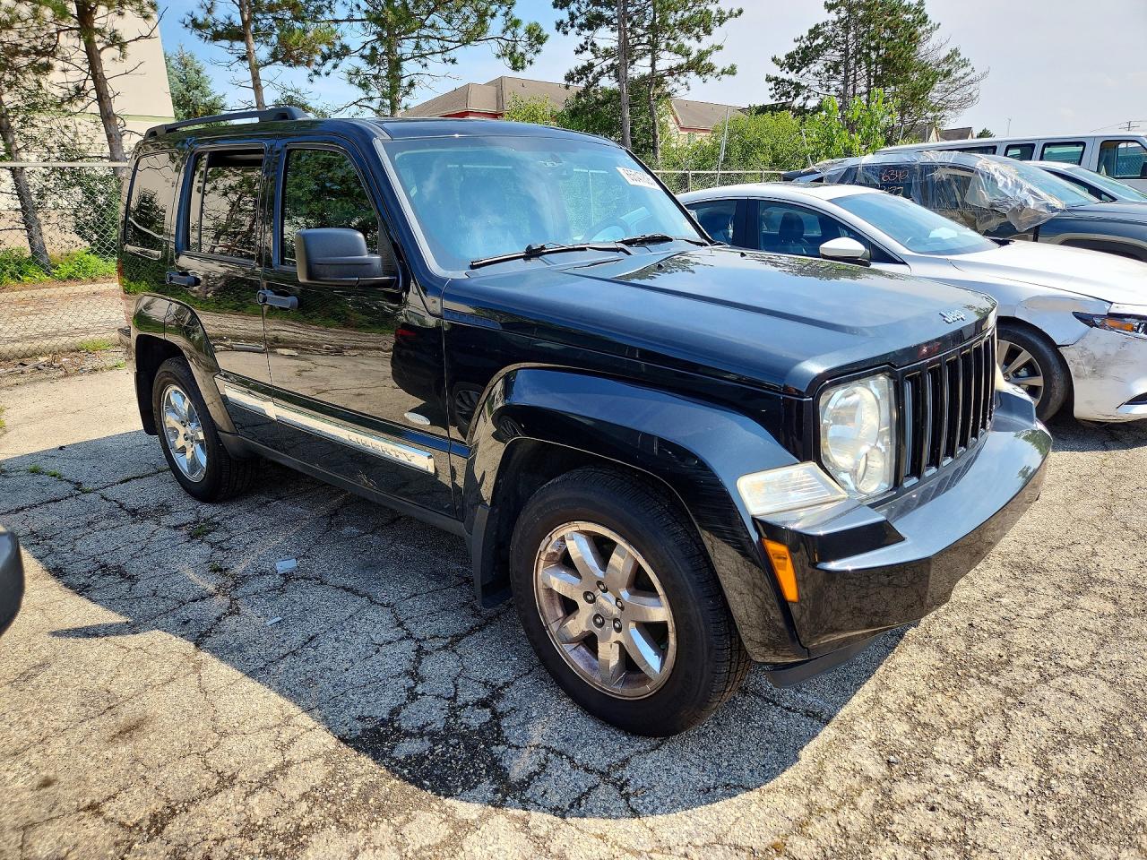 2012 Jeep Liberty Sport Black vin: 1C4PJMAK6CW200787