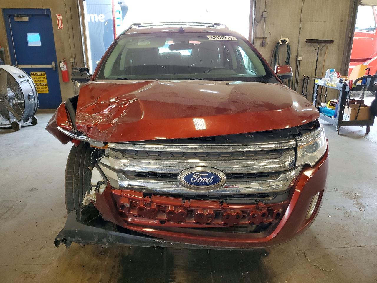 2014 Ford Edge Sel Red vin: 2FMDK3JC6EBB62612