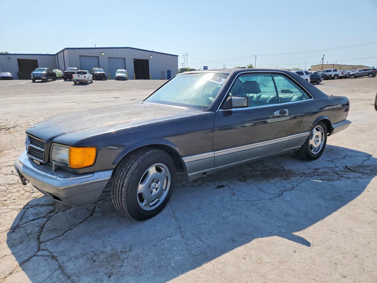 1988 Mercedes-benz 560 Sec Charcoal vin: WDBCA45D3JA378644