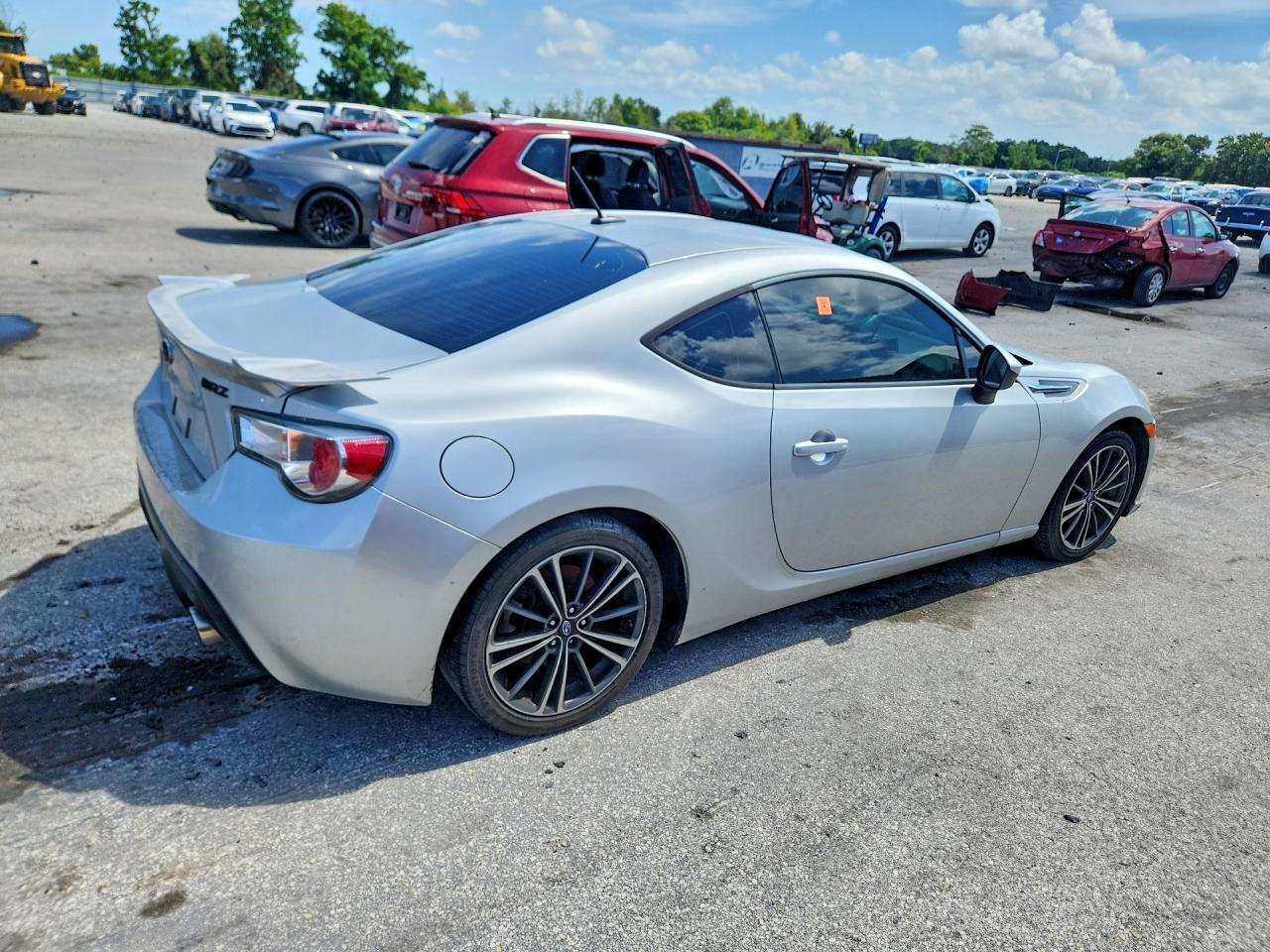 2014 Subaru Brz 2.0 Limited Серебряный vin: JF1ZCAC13E8606223
