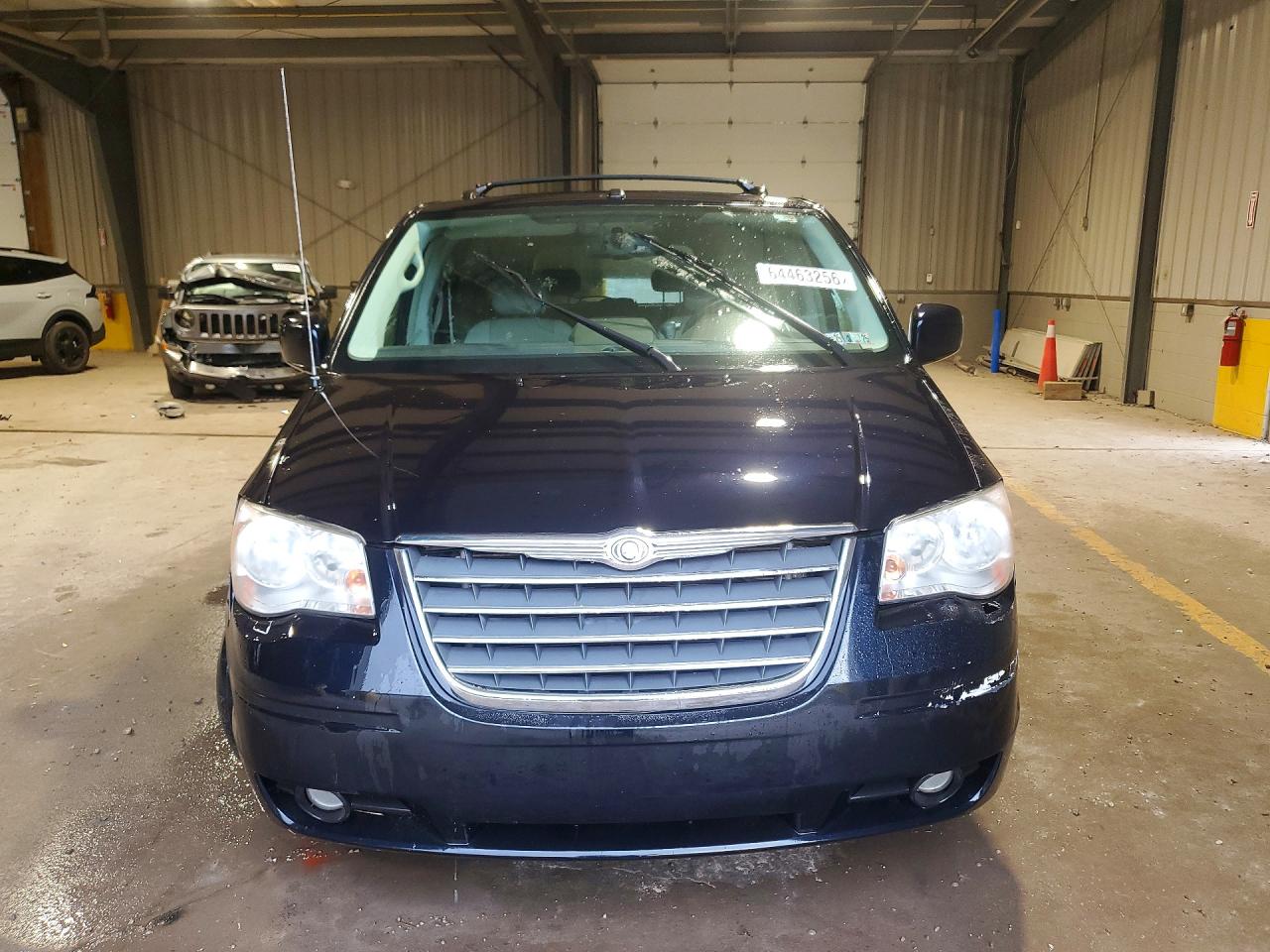 2010 Chrysler Town & Country Touring Plus Blue vin: 2A4RR8D14AR374434
