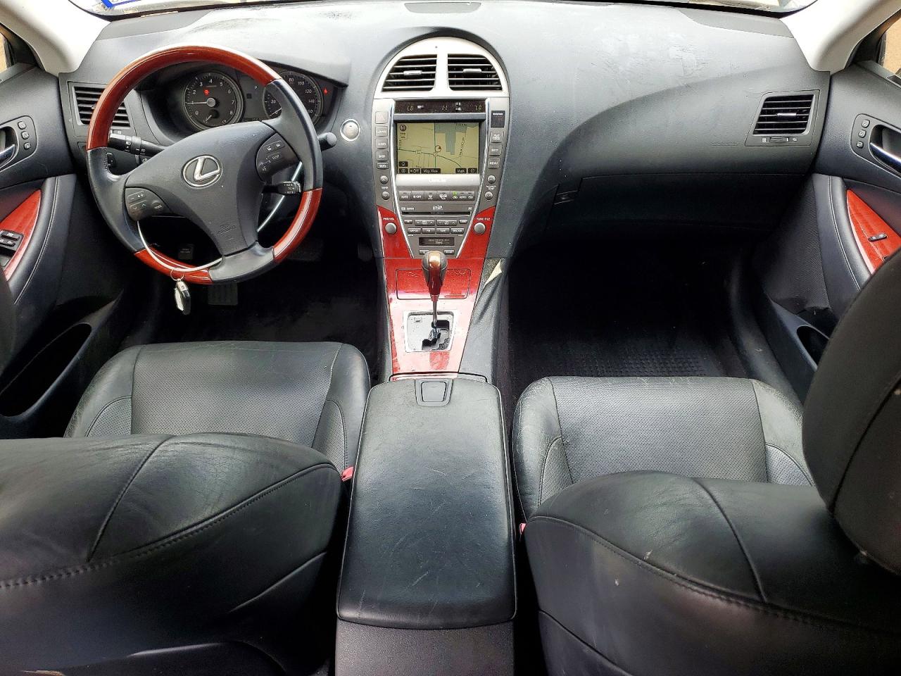 2008 Lexus Es 350 Black vin: JTHBJ46G382220796