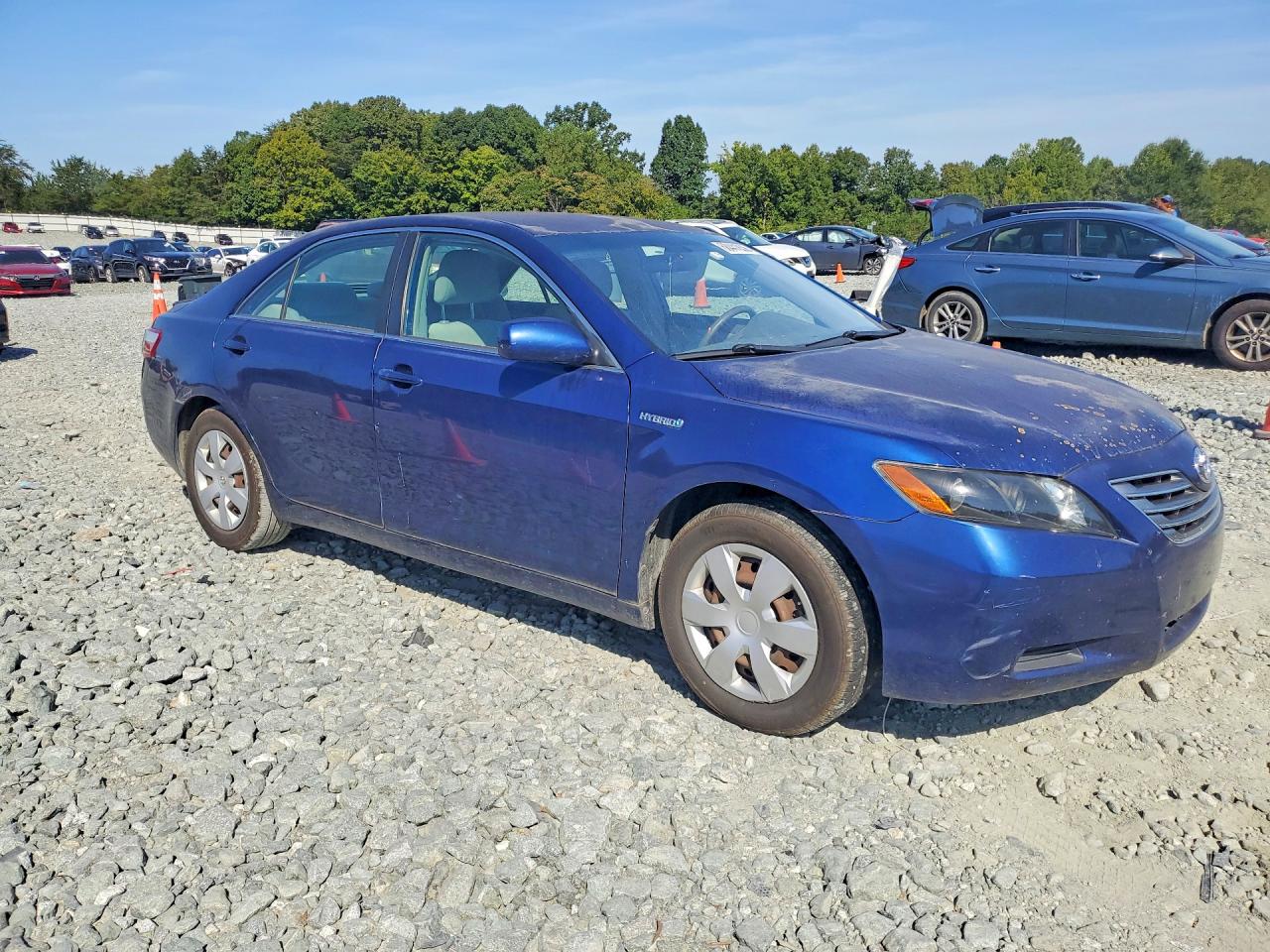 2009 Toyota Camry Hybrid Blue vin: 4T1BB46K99U081150