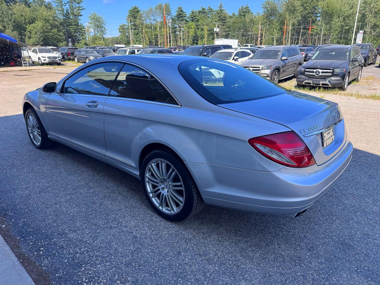 2008 Mercedes-benz Cl 600 Silver vin: WDDEJ76X28A017815
