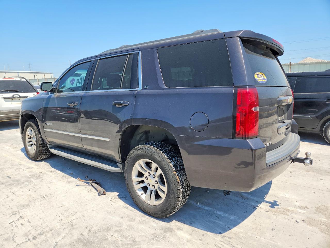 2015 Chevrolet Tahoe K1500 Lt Charcoal vin: 1GNSKBKC2FR280215