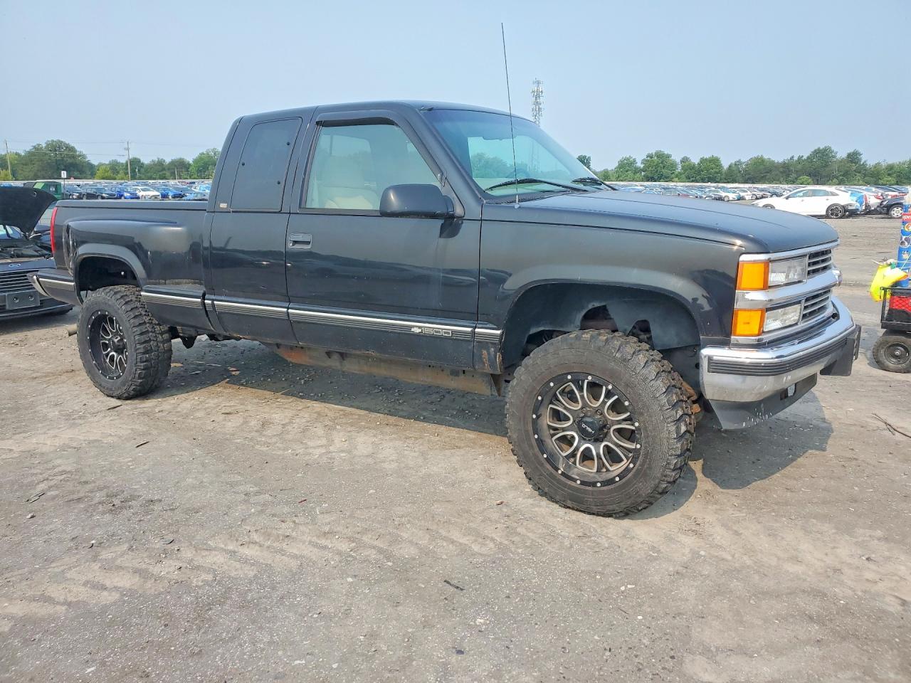 1997 Chevrolet Gmt-400 K1500 Black vin: 2GCEK19R4V1260095
