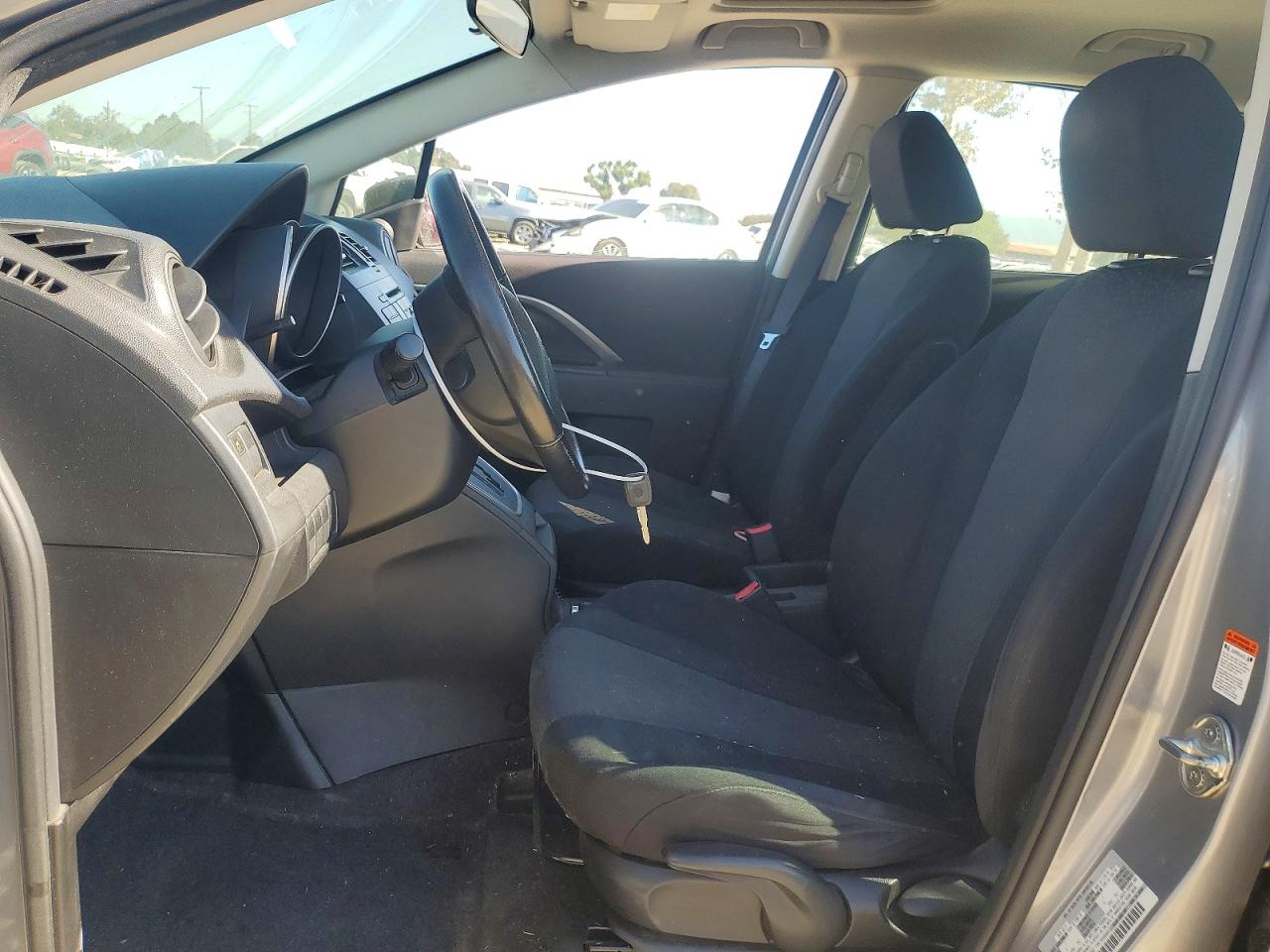 2012 Mazda 5 Silver vin: JM1CW2CL9C0111048