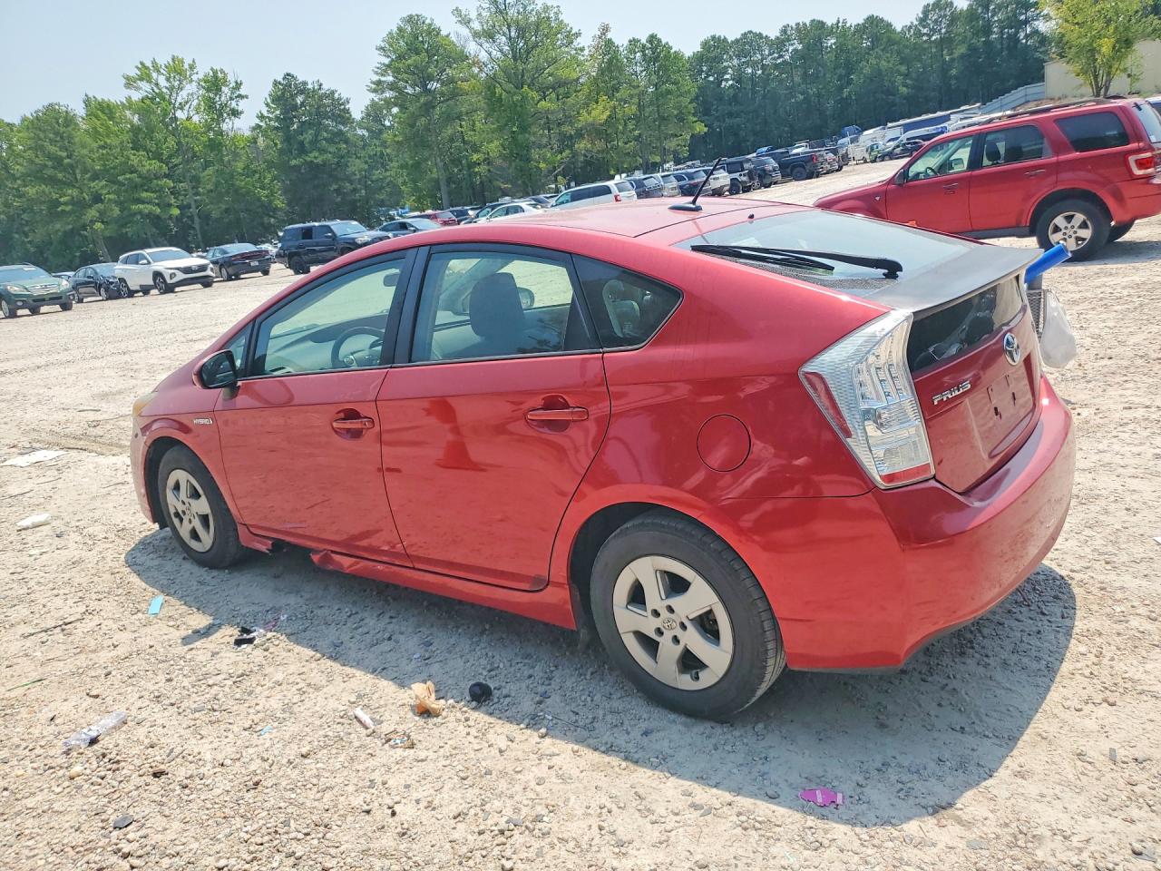2010 Toyota Prius Ii Красный vin: JTDKN3DU3A0197871
