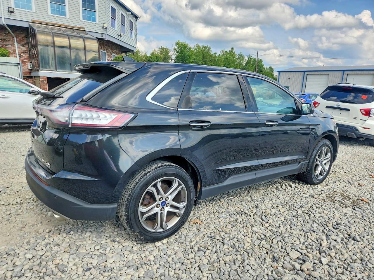 2015 Ford Edge Titanium Black vin: 2FMTK4K86FBB21832