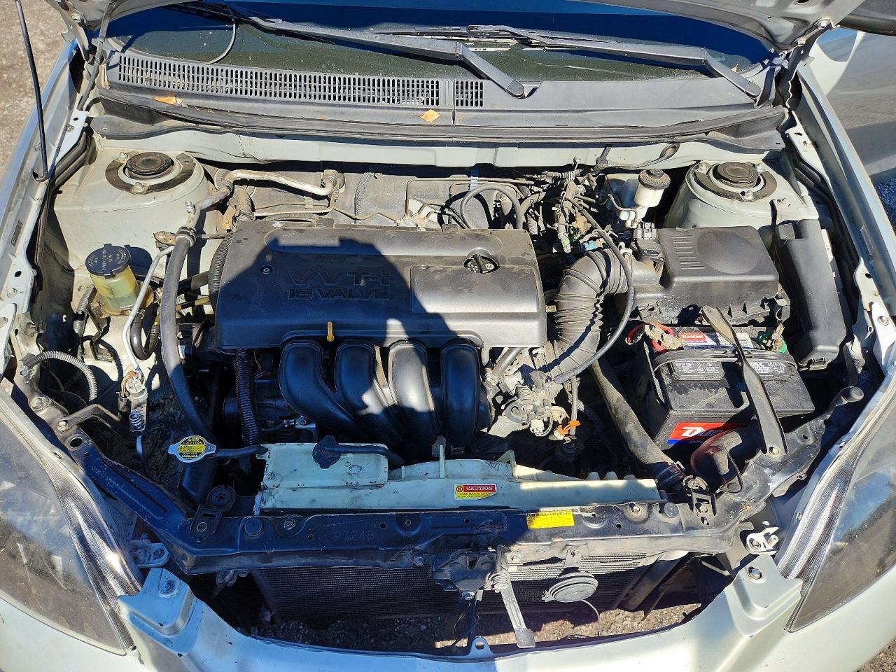 2004 Toyota Matrix Base Серебряный vin: 2T1KR32EX4C217754