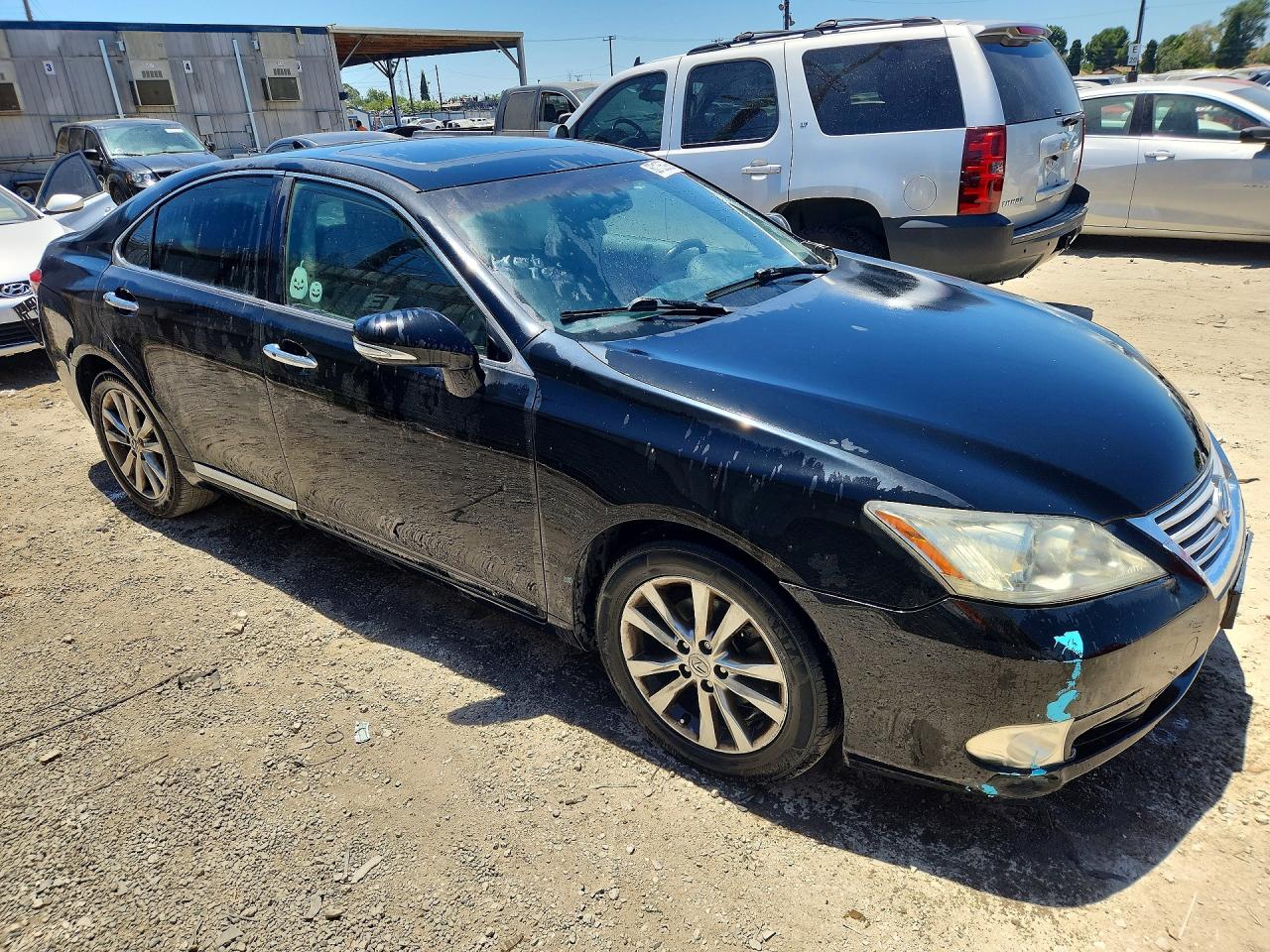 2011 Lexus Es 350 Черный vin: JTHBK1EG9B2419615