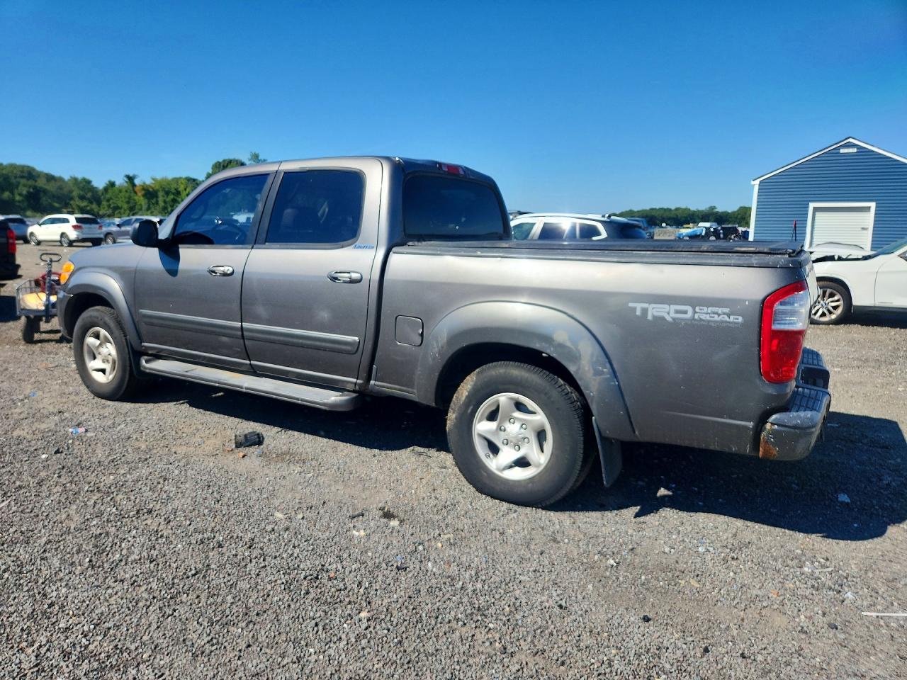 2004 Toyota Tundra Double Cab Limited Gray vin: 5TBDT48124S444327