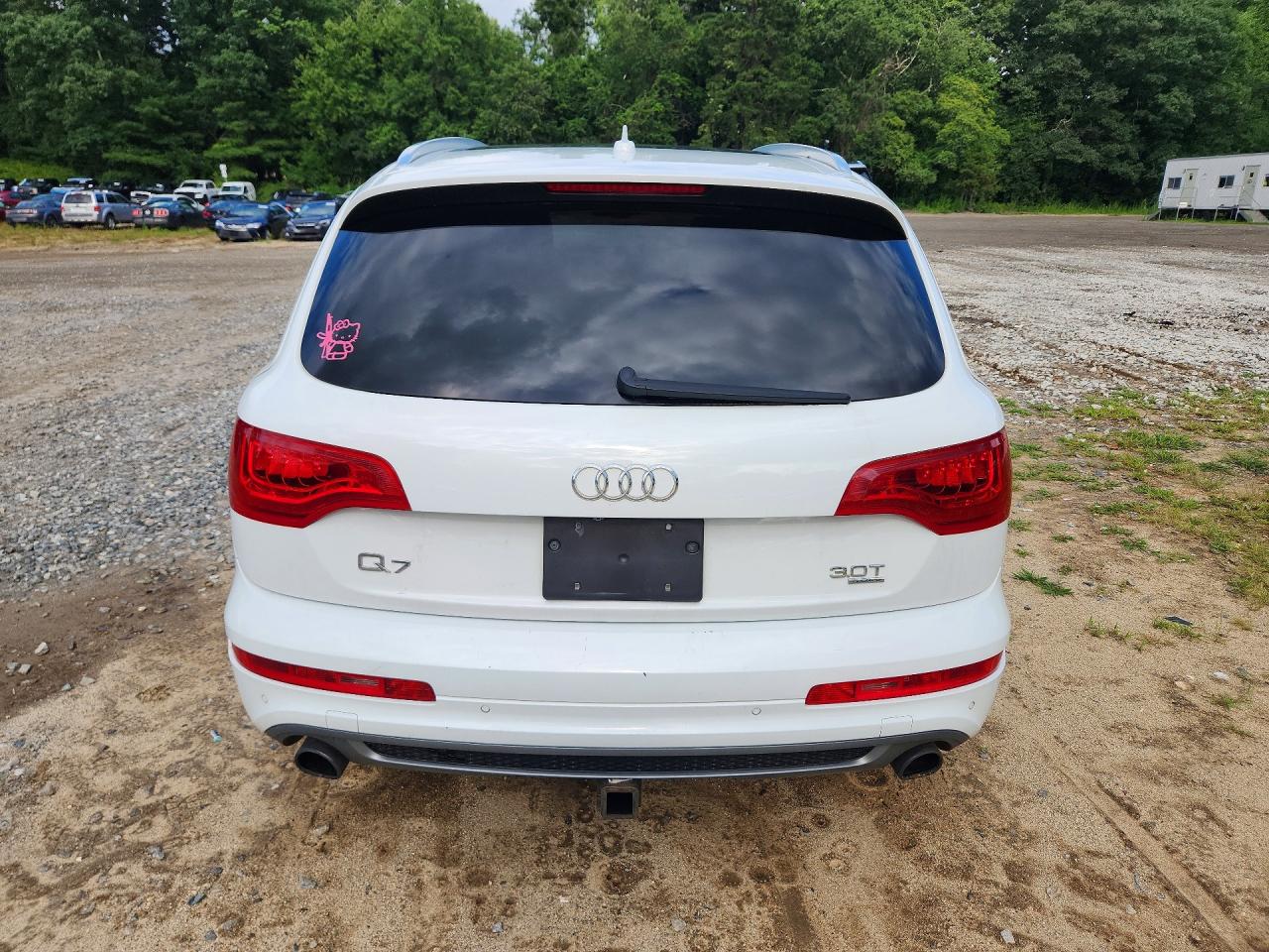 2015 Audi Q7 Prestige White vin: WA1DGAFE6FD023266
