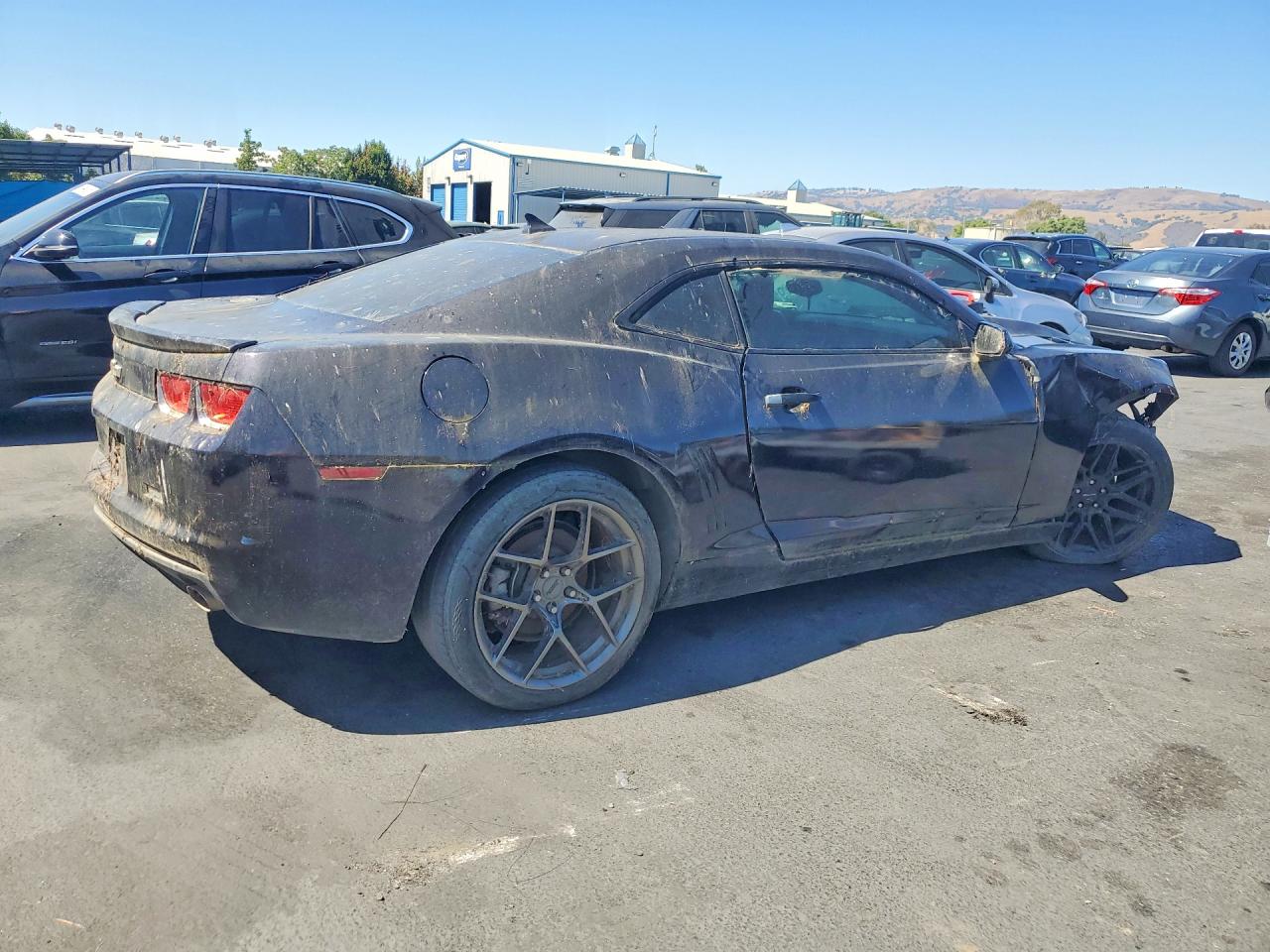 2011 Chevrolet Camaro Ls Black vin: 2G1FA1ED7B9182709