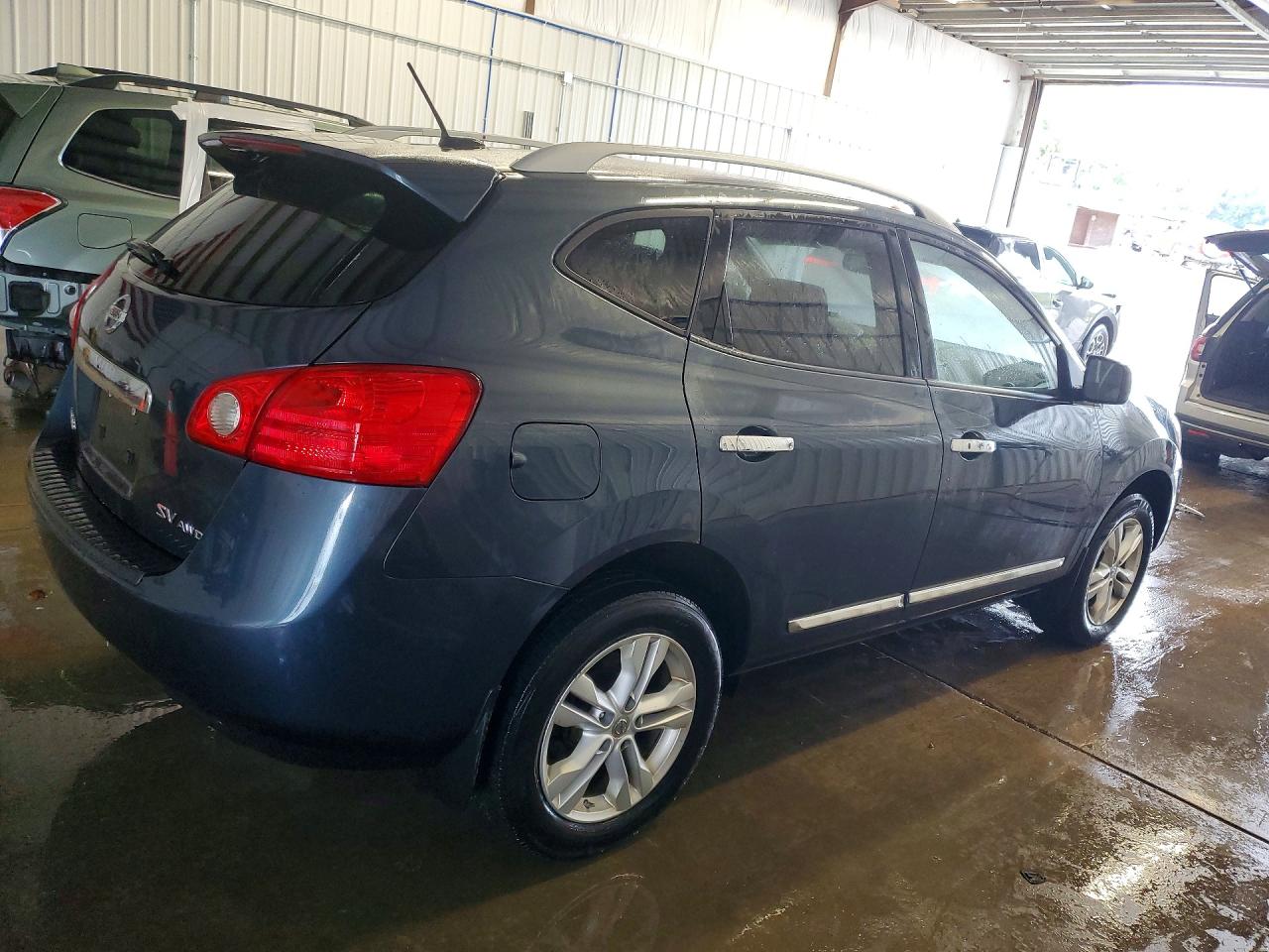 2012 Nissan Rogue S Blue vin: JN8AS5MV2CW702232