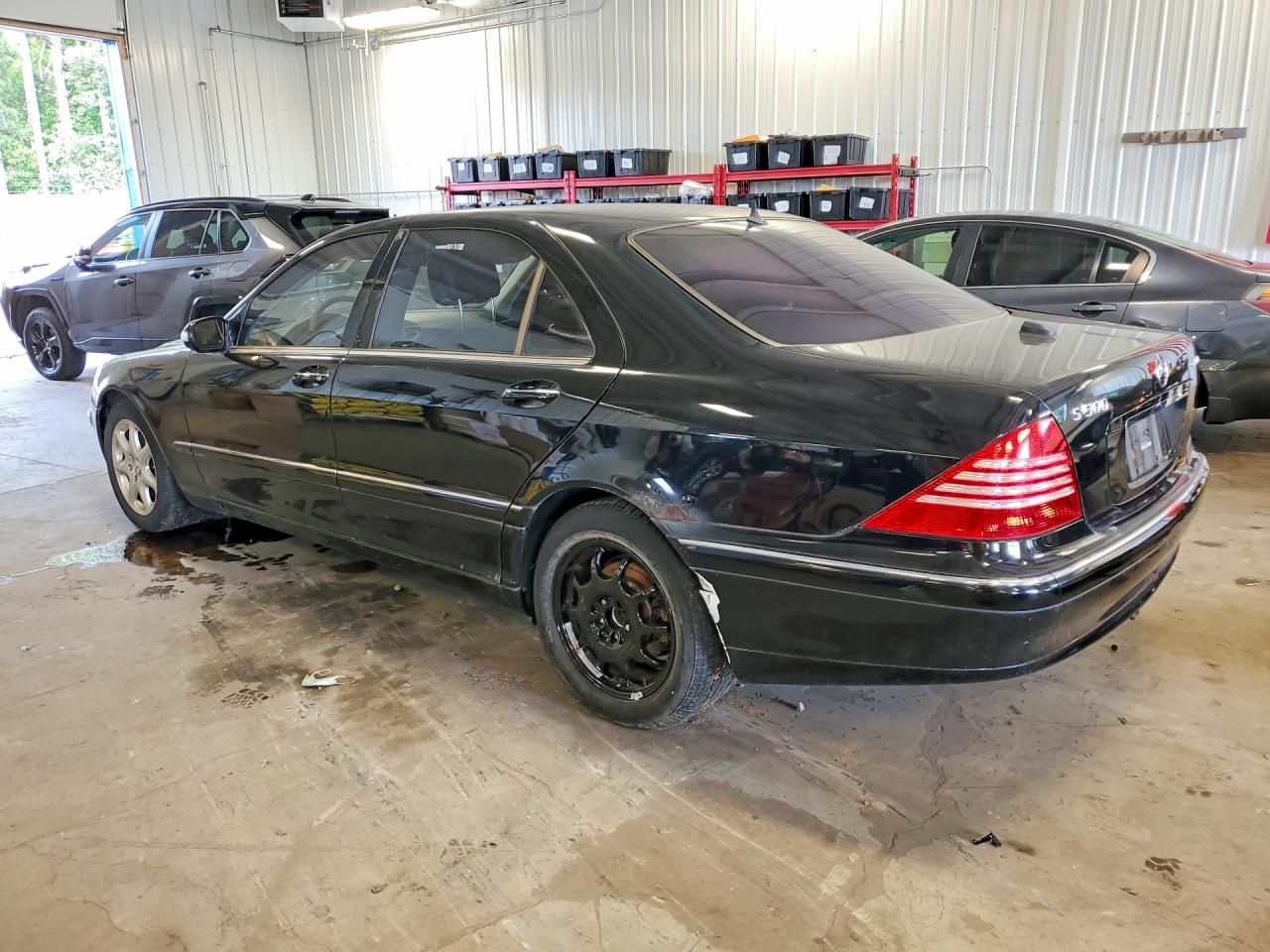 2006 Mercedes-benz S 500 4matic Black vin: WDBNG84JX6A466104