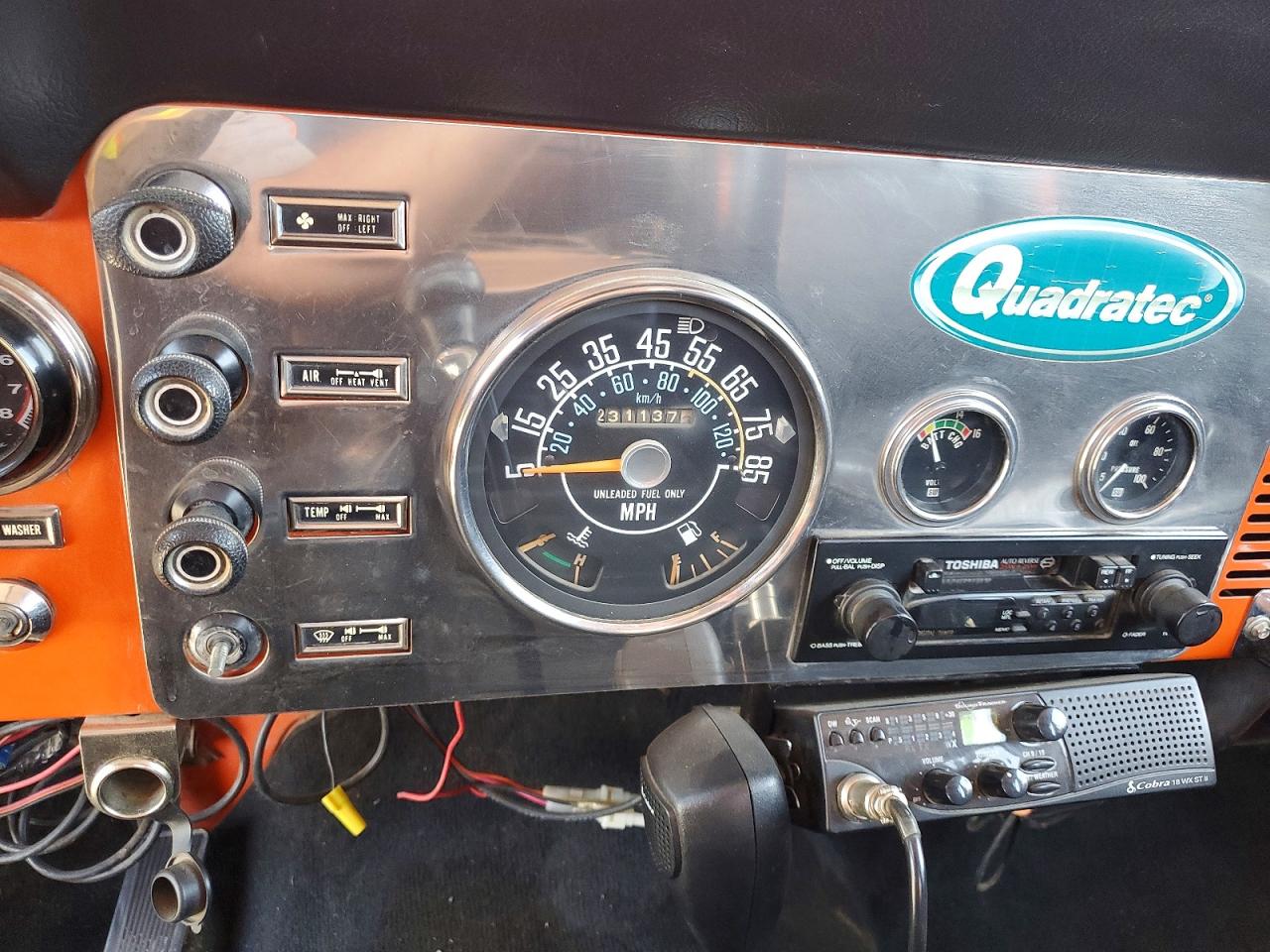 1983 Jeep Jeep Cj7 Orange vin: 1JCCN87E2DT069077