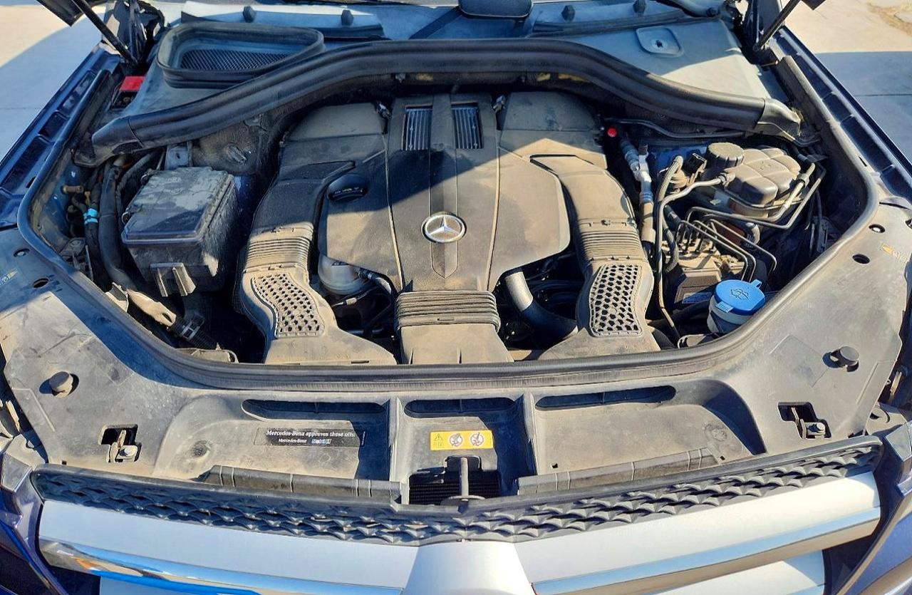2015 Mercedes-benz Gl 450 4matic Blue vin: 4JGDF6EE7FA449245