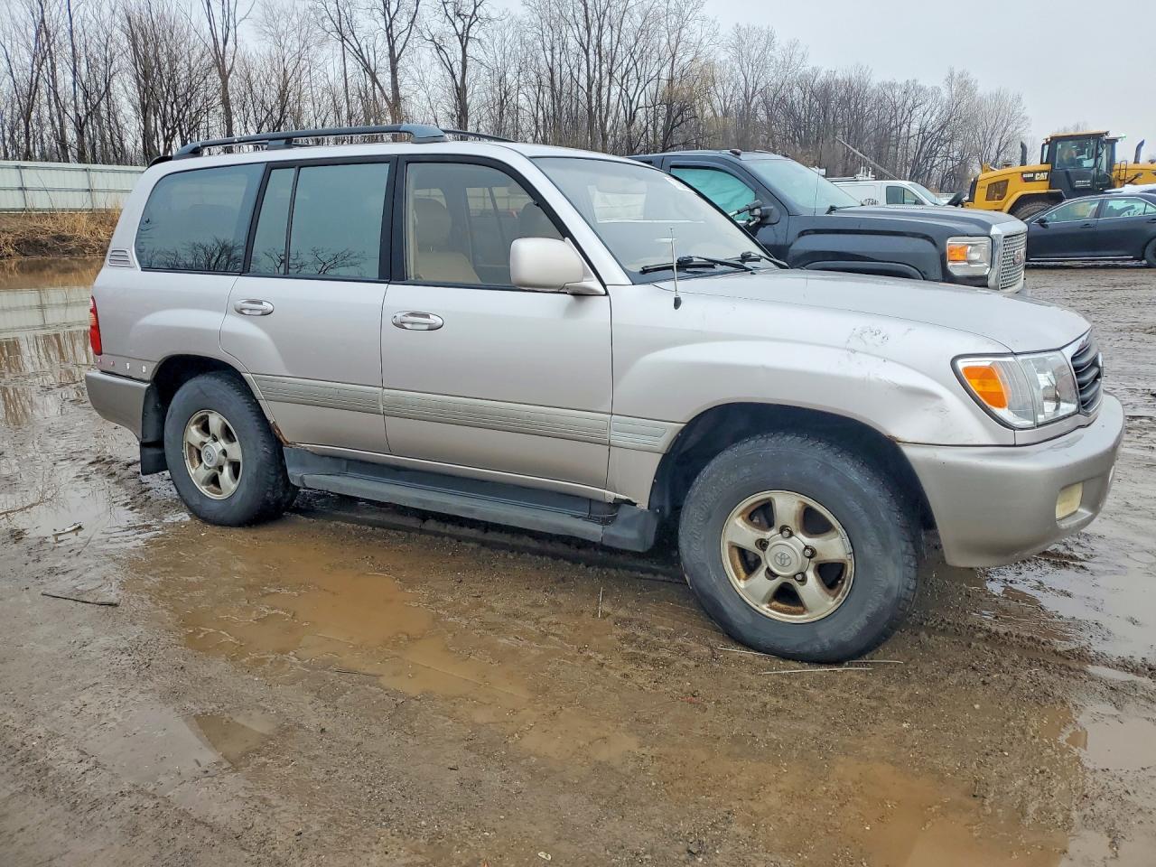 1998 Toyota Land Cruiser Silver vin: JT3HT05J2W0003684