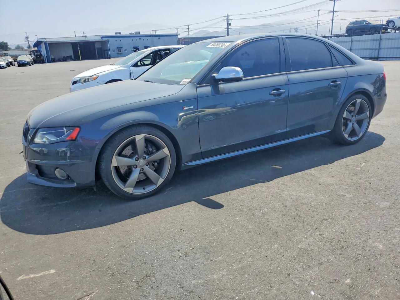 2011 Audi S4 Premium Plus Серый vin: WAUBGAFL0BA066182