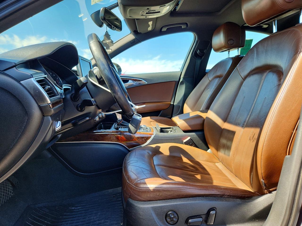 2015 Audi A6 Premium Plus Blue vin: WAUGFAFCXFN004117