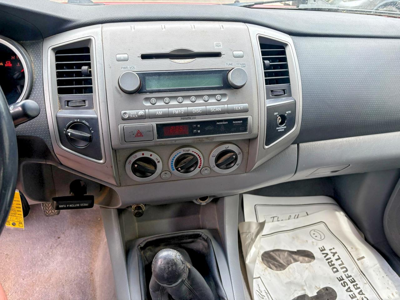 2005 Toyota Tacoma Access Cab Burgundy vin: 5TEUU42N95Z064583