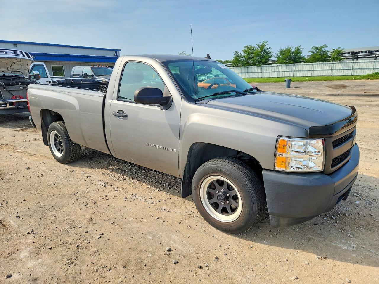 2008 Chevrolet Silverado C1500 Gray vin: 1GCEC14X18Z159191