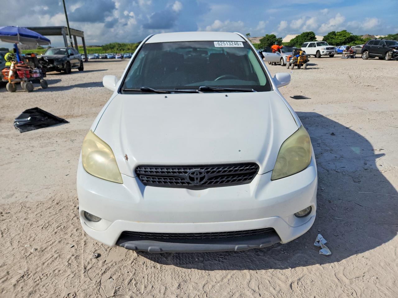 2006 Toyota Matrix Xr Белый vin: 2T1KR32E96C602130