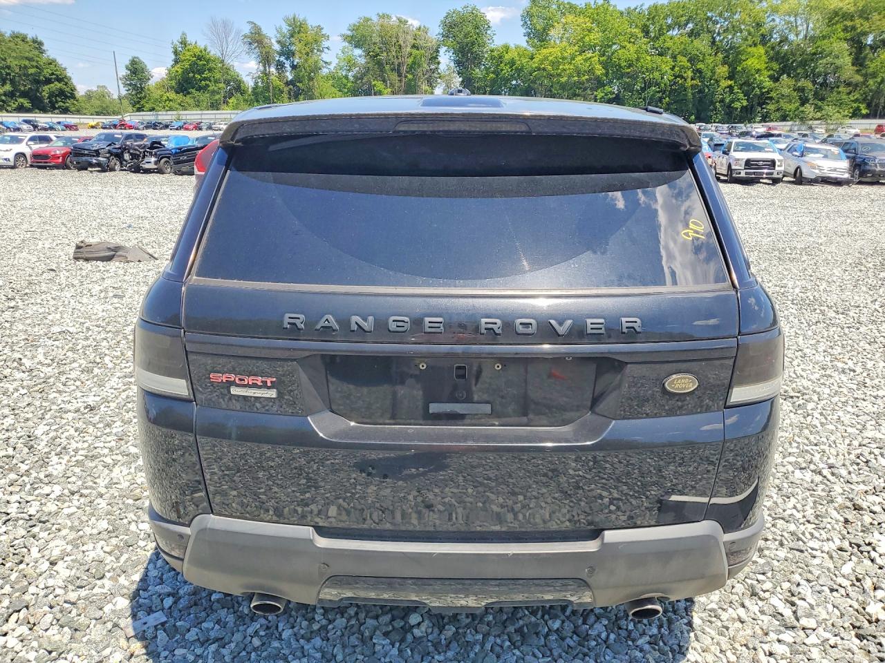 2014 Land Rover Range Rover Sport Autobiography Black vin: SALWV2EF7EA316655