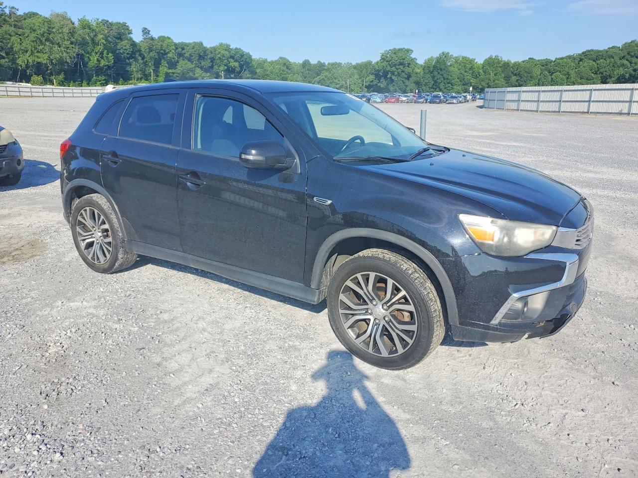 2017 Mitsubishi Outlander Sport Es Black vin: JA4AP3AU5HZ012861