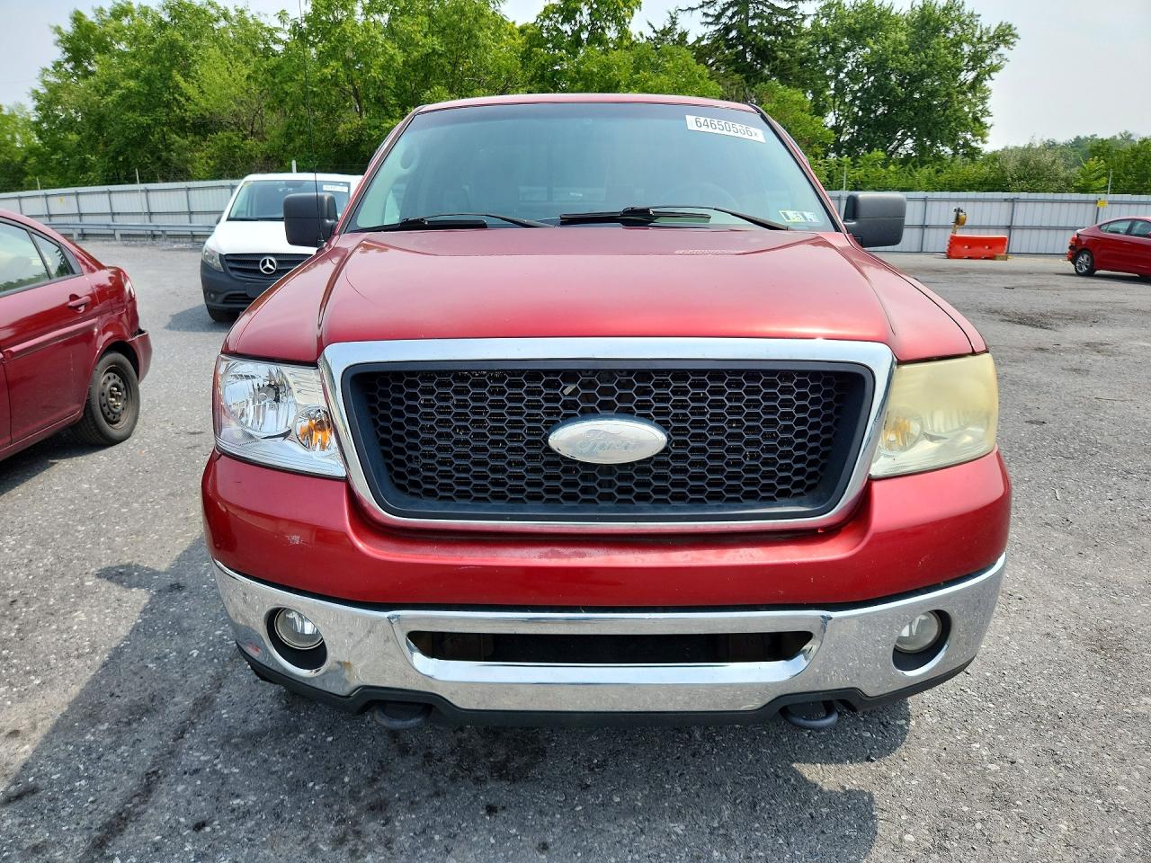 2008 Ford F150 Red vin: 1FTPX14V48FB28109