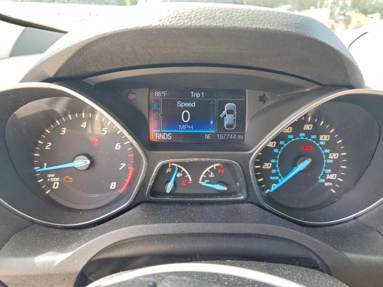 2014 Ford Escape Titanium Белый vin: 1FMCU9J90EUE32909