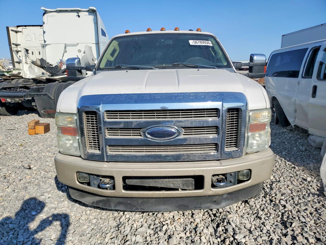 2010 Ford F350 Super Duty White vin: 1FTWW3DR6AEA74112