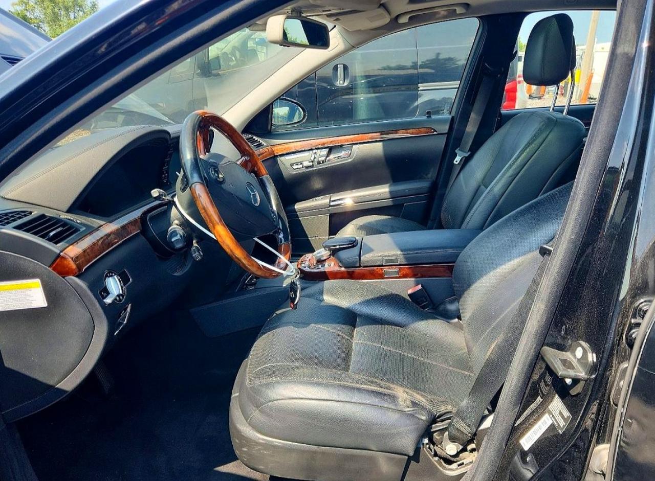 2008 Mercedes-benz S 550 4matic Black vin: WDDNG86XX8A184931