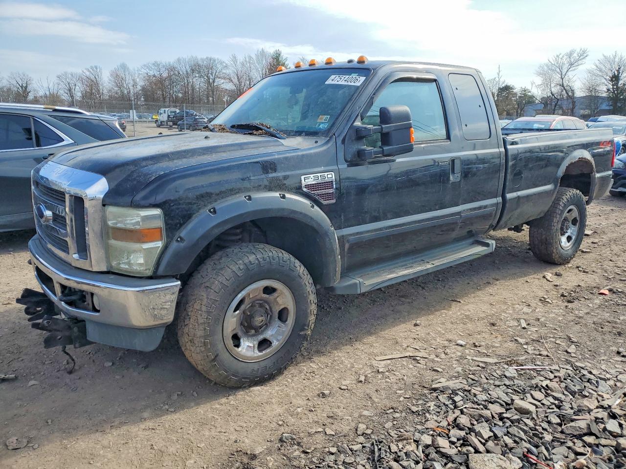2008 Ford F350 Srw Super Duty Black vin: 1FTWX31R38ED35241