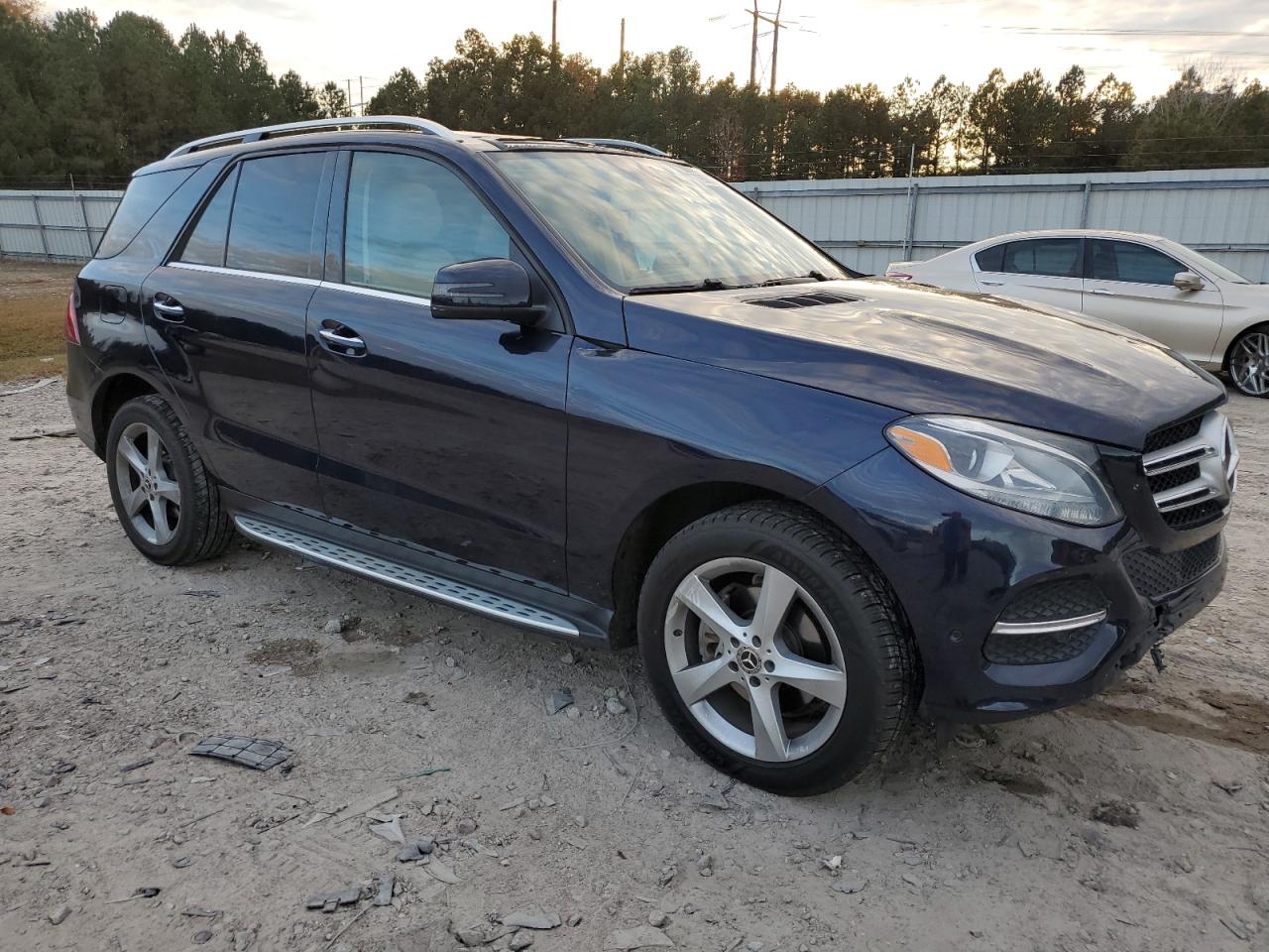 2017 Mercedes-benz Gle 350 4matic Blue vin: 4JGDA5HB0HA994524